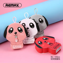 CABLE USB MICRO B RC-106M FORTUNE SERIES REMAX NEGRO
