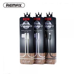 CABLE USB LIGHTNING RC-054I EMPEROR SERIES REMAX PLATEADO