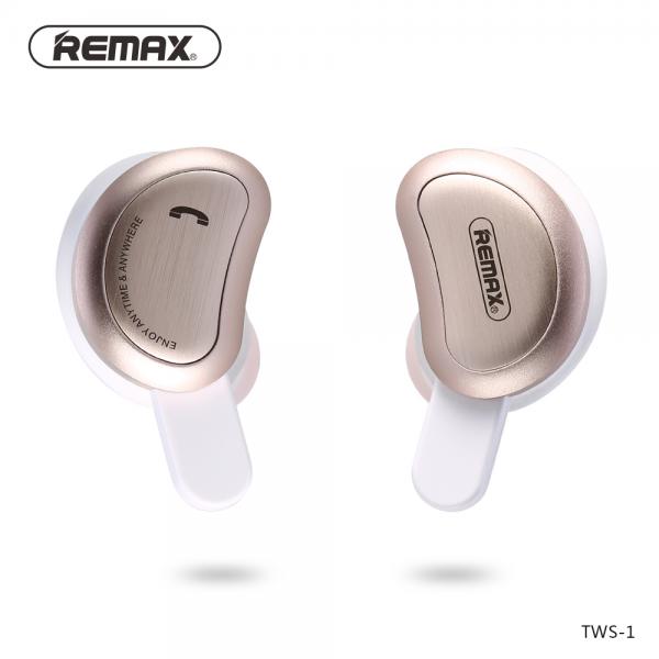 AUDIFONOS MANOS LIBRES BLUETOOTH TWS-1 REMAX DORADO