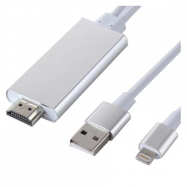 AMELY Cable MHL HDMI USB iPhone OT-7522C Imagen principal del producto