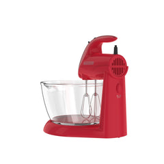 Black   Decker Batidora de pedestal 250w  Roja tazon de vidrio -  MX900-RLA