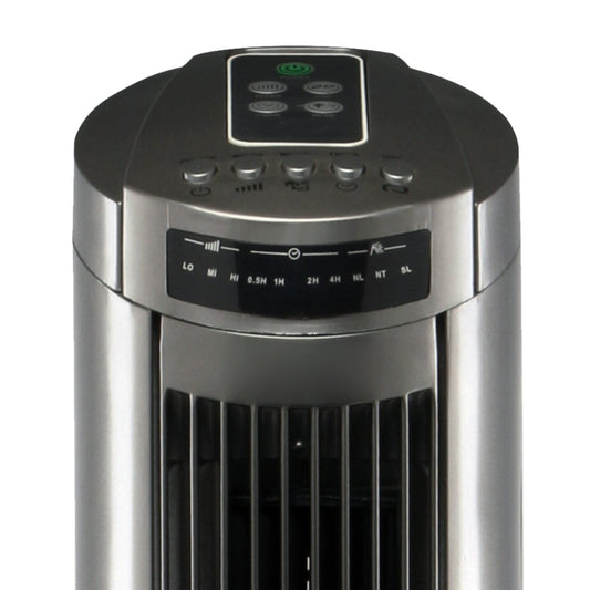 CHIQ ventilador de torre 33" temporizador negro con control remoto - CQVJ33E1O1B