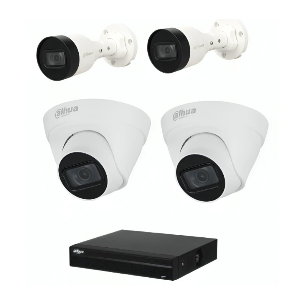 Dahua kit camaras 4Ch NVR - 1.0.01.04.37133-0002