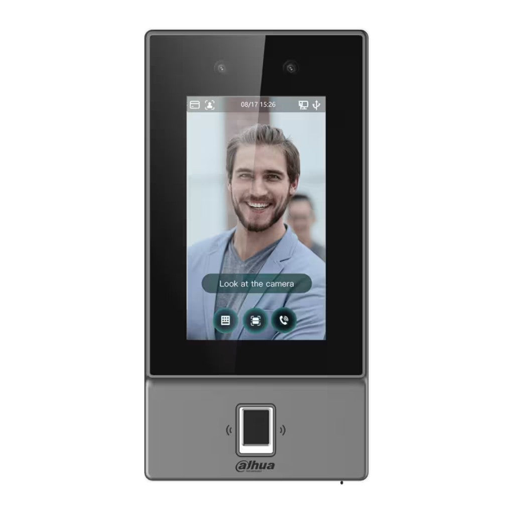 Dahua controlador de acceso reconocimiento facial - DHI-ASI6214S -  1.0.01.25.11936-0005