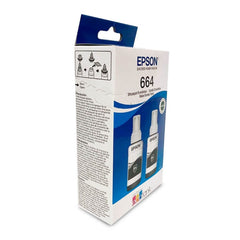 Epson tinta doble negro original P/l110/l200/l210/l350/l355/l555 - T664120-2P