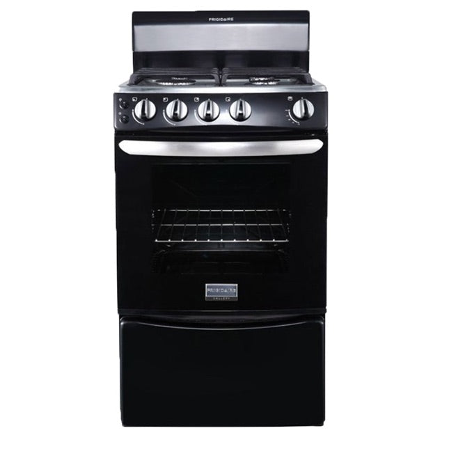 Frigidaire cocina de gas 20 4 quemadores negra FKGI20C3MKB