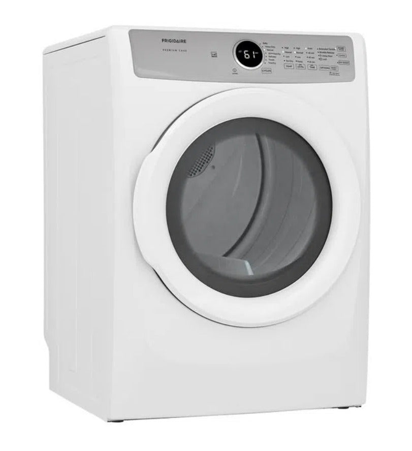 Frigidaire secadora carga frontal electrica premium care blanca 21 Kg FDEX22E4EW