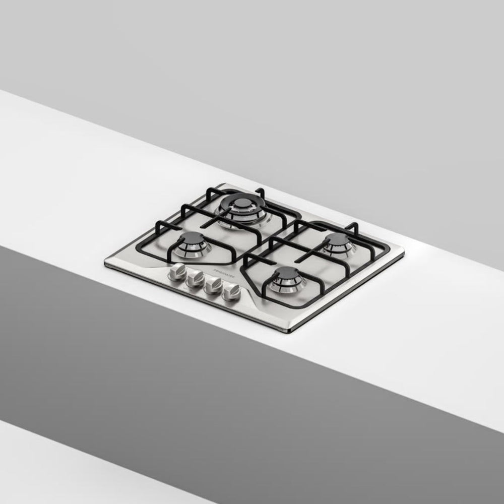 Frigidaire plantilla de gas 24" vidrio empotrable 4 quemadores FTGY24R0EMS