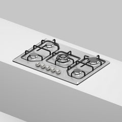 Frigidaire plantilla de gas 30" empotrable 5 quemadores FTGC3050XS