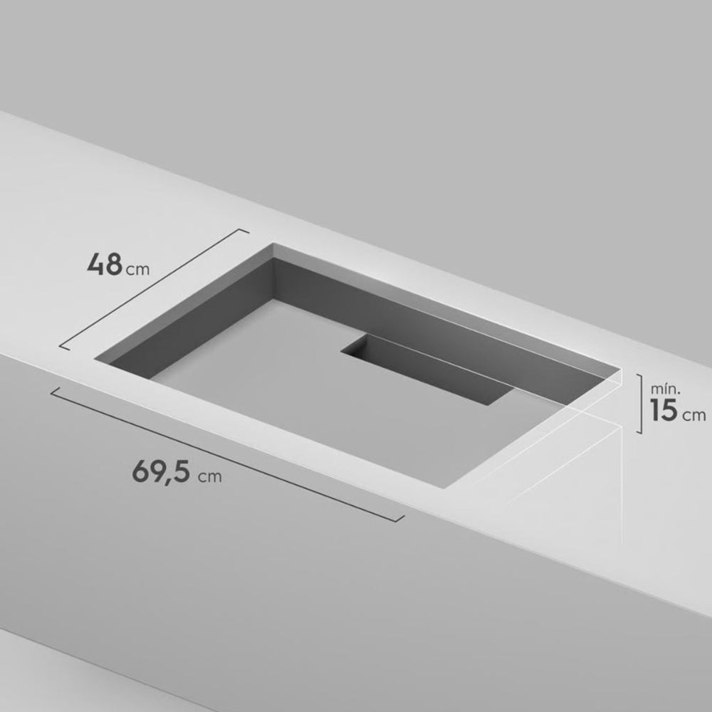 Frigidaire plantilla de gas 30" empotrable 5 quemadores FTGC3050XS