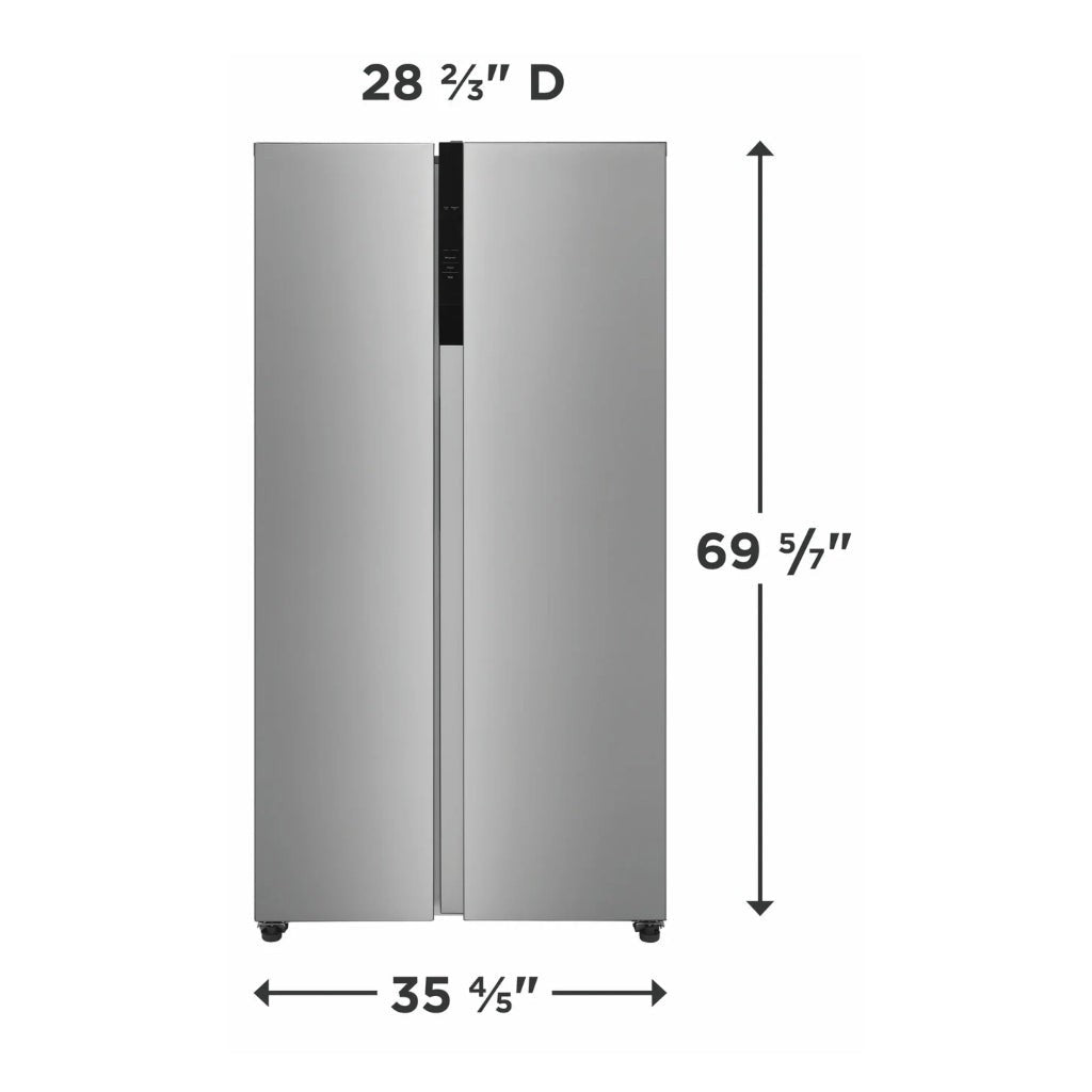 Frigidaire refrigerador side by side 21 pies Inverter FRSG2115AV