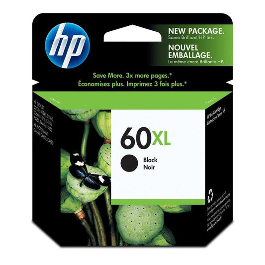 HP cartucho negro 600Pgs #60Xl CC641Wl