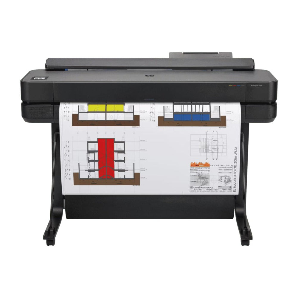 HP Plotter DesignJet T650 36" Largo Formato 5HB10D
