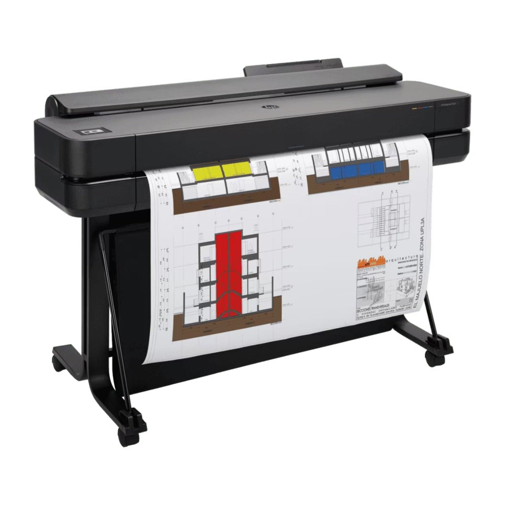 HP Plotter DesignJet T650 36" Largo Formato 5HB10D