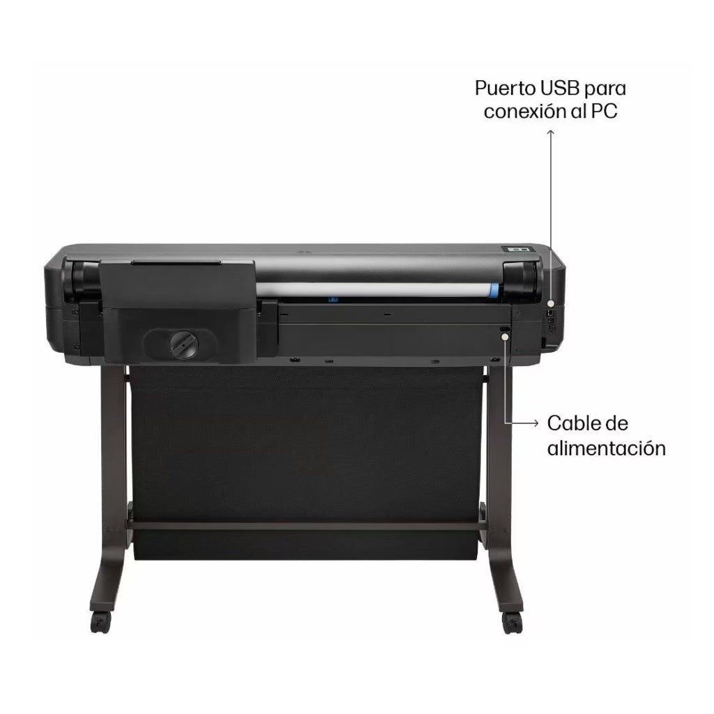 HP Plotter DesignJet T650 36" Largo Formato 5HB10D