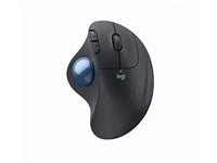 Logitech Ergo M575S Series - Mouse - Graphite Blue Ball Bt