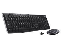 Logitech Wireless Combo MK270 - Juego de teclado y ratón - 2.4 GHz en Español