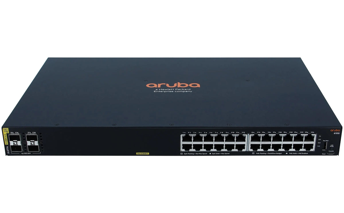Aruba SW 6100 48G POE CL4 4SFP  370W