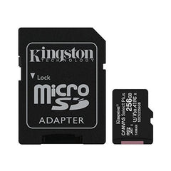 Kingston tarjeta de memoria micro SD canvas c/adaptador (clase 10) SDCS2/256GB