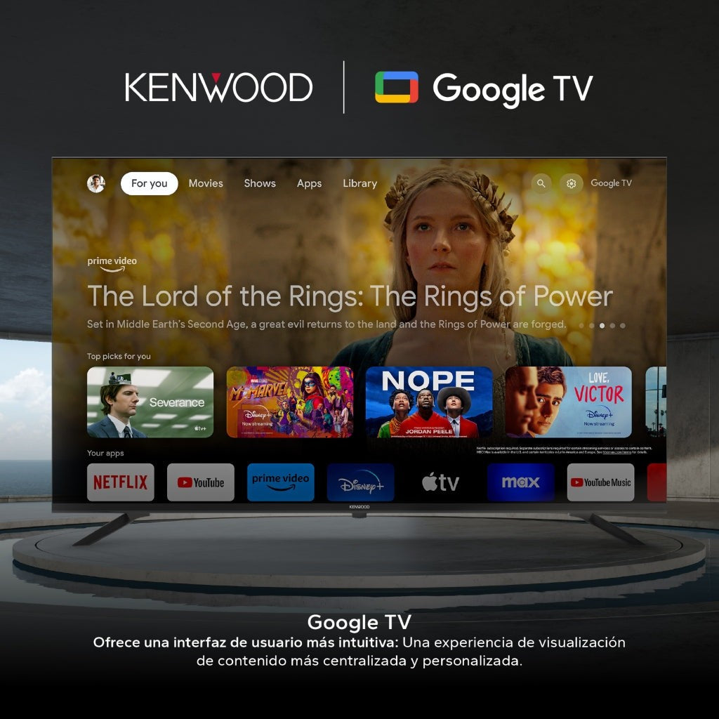 Kenwood televisor 50" UHD 4K - LTK-K50B53GN