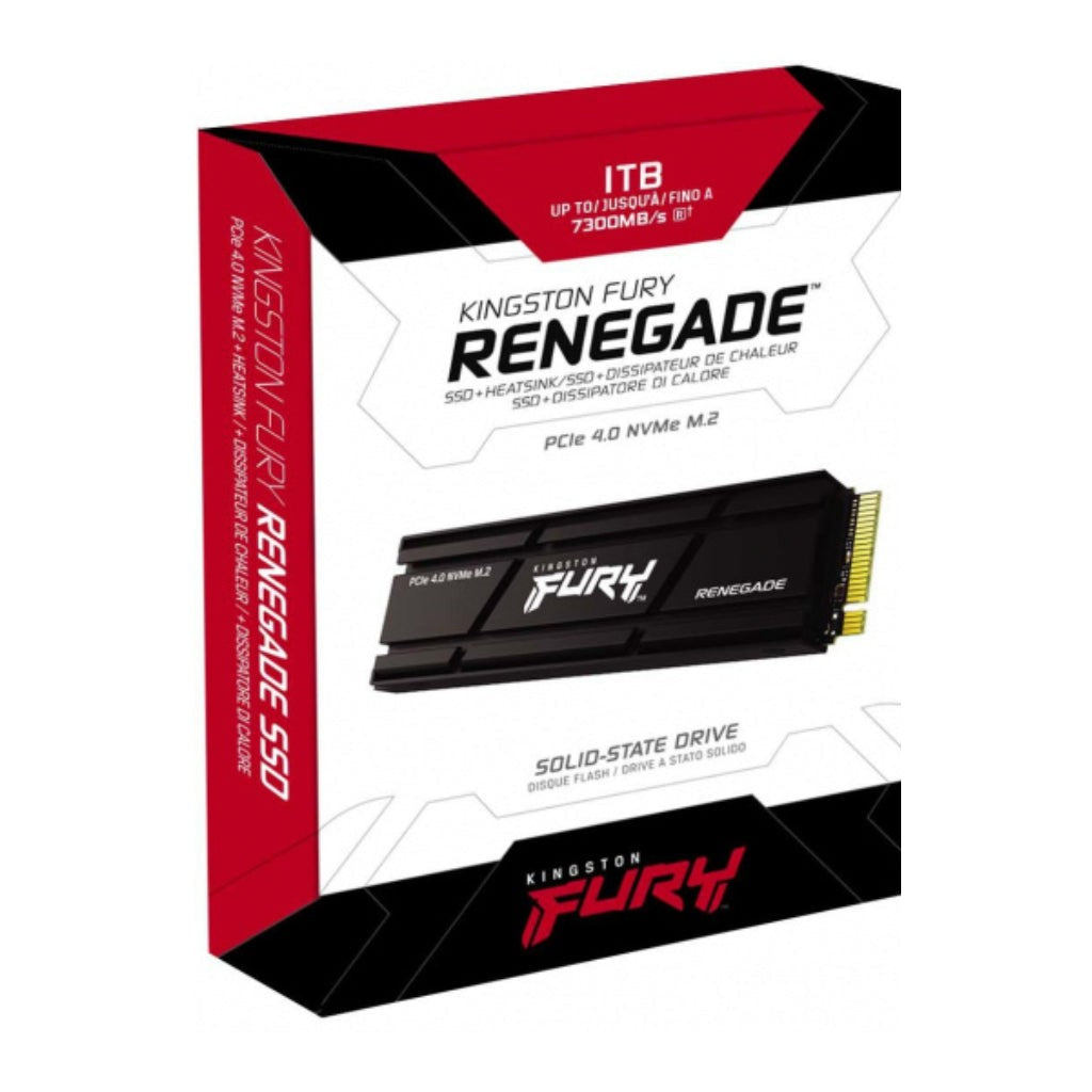 Kingston estado solido PCIe 4.0 NVMe M.2 Fury renegade SFYRSK/1000GB