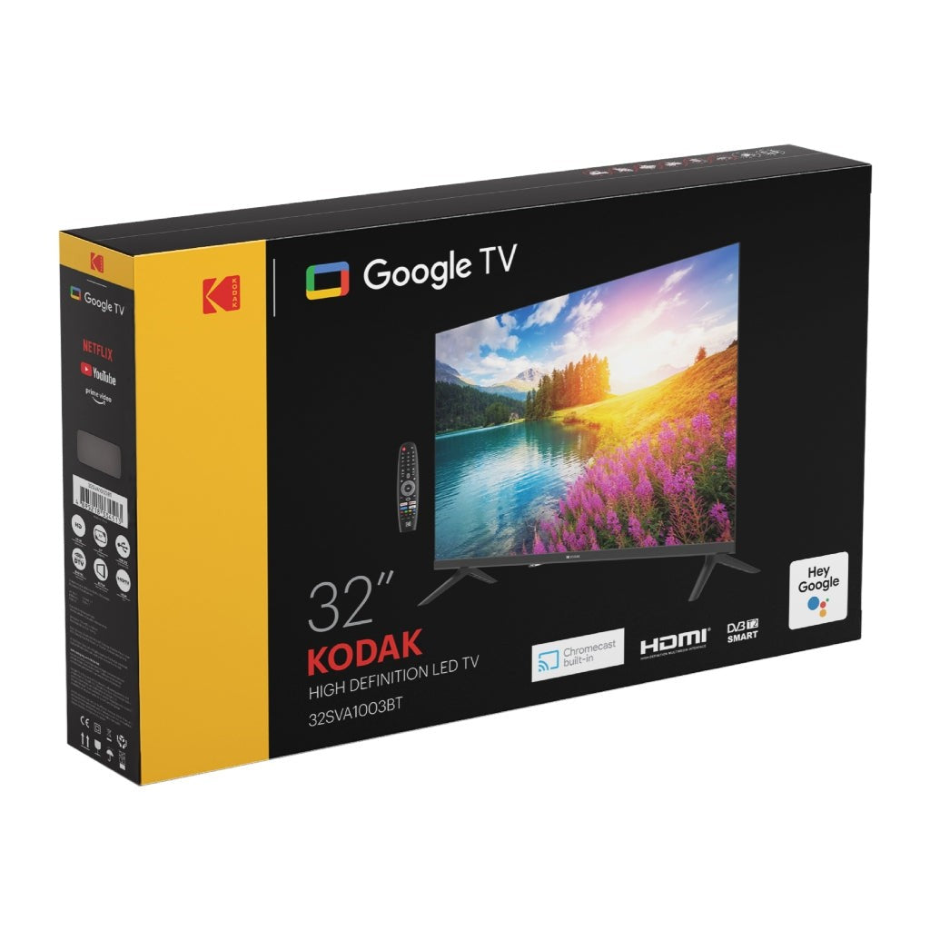 Kodak televisor HD 32" google tv - 32SVA1003BT