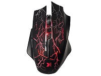 Mouse para Gaming Xtech XTM-510 Bellixus USB - Resolución ajustable de hasta 2400 ppp - Luces LED de 3 colores