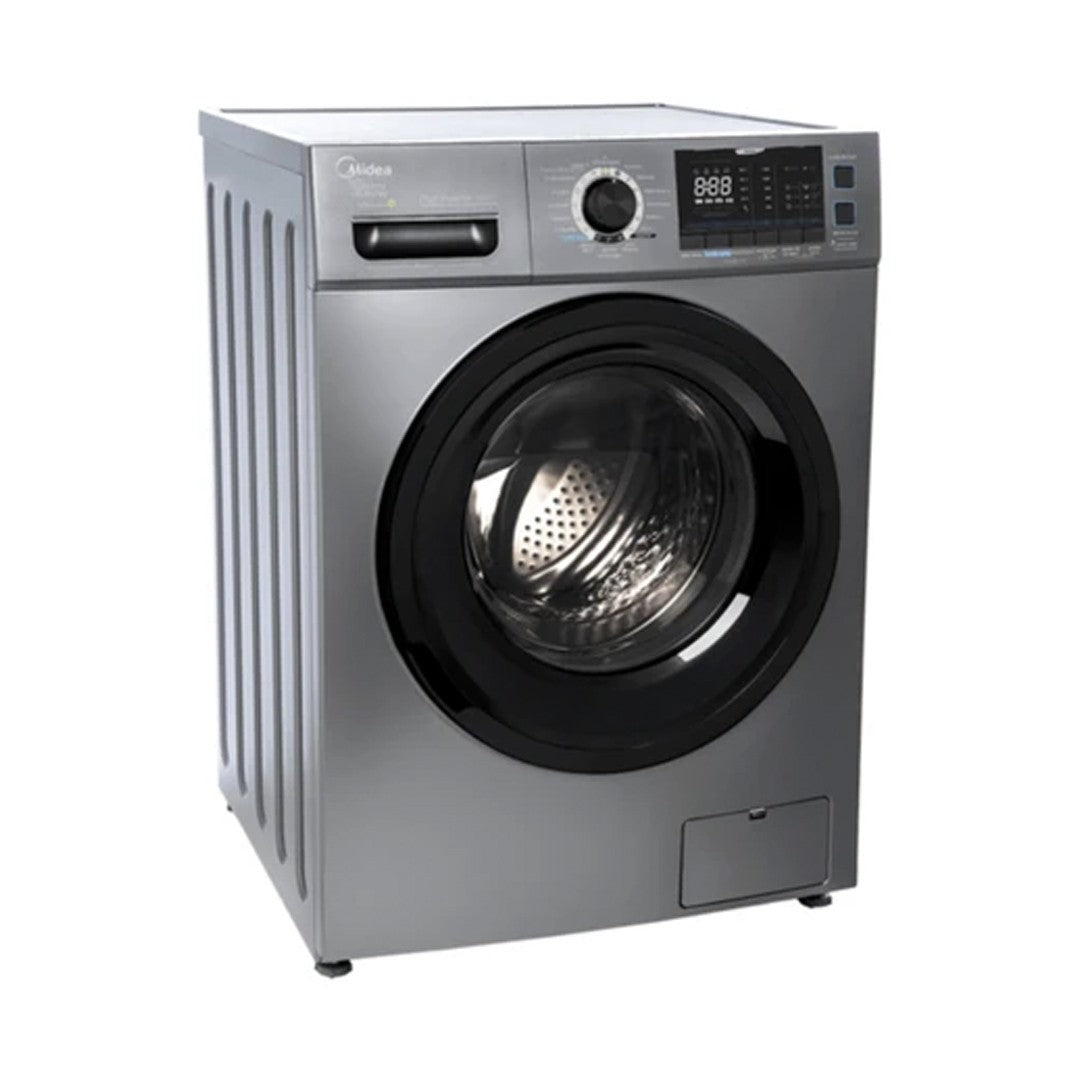 Midea lavasecadora carga frontal gris ultra motion alta eficiencia 15Kg MF200D150WB/T-CA