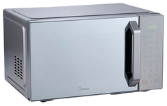 Midea microondas 1.1pc puerta acabado espejo gabinete gris con grill MMDXG11S2MG