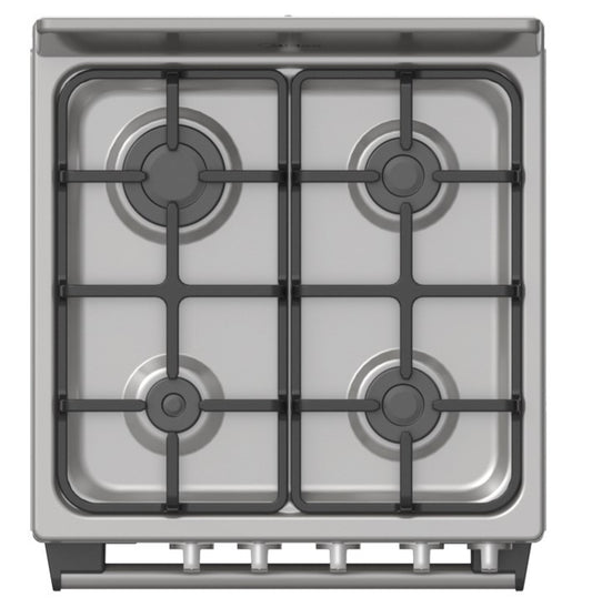 Midea cocina a gas 20 pulgadas 4 quemadores hierro fundido MGS20F0BKAGG-CA