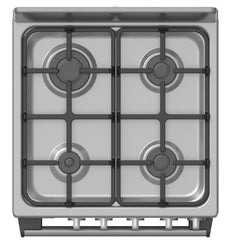 Midea cocina a gas 20 pulgadas 4 quemadores hierro fundido MGS20F0BKAGG-CA