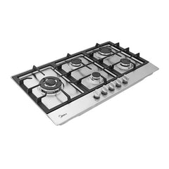 Midea estufa empotrable a gas 30" color silver MTGB30TL3402GS