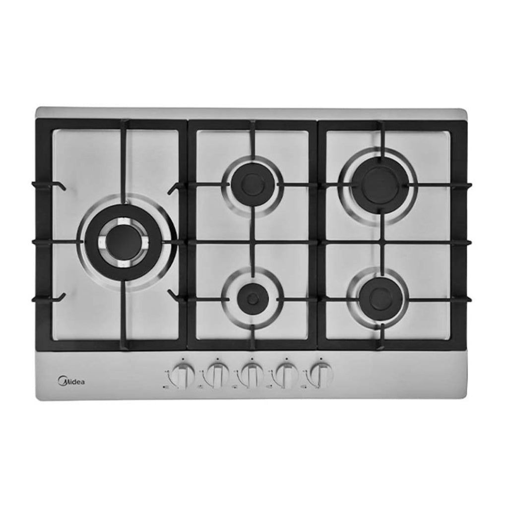 Midea estufa empotrable a gas 30" color silver MTGB30TL3402GS