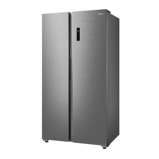 Midea refrigerador 20 pc color acero side by side inverter MDRS710FGM46