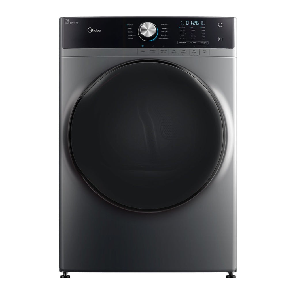 Midea secadora electrica carga frontal 21 kg color silver MH04ED80/S-CA