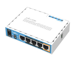Router MikroTik hAP ac lite con puertos Ethernet