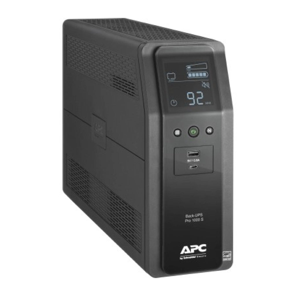 APC ups pro br 1100va 10 salidas 2 puertos usb avr interfaz lcd lam br1100M2l-lm