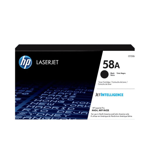 HP toner negro 58A CF258A