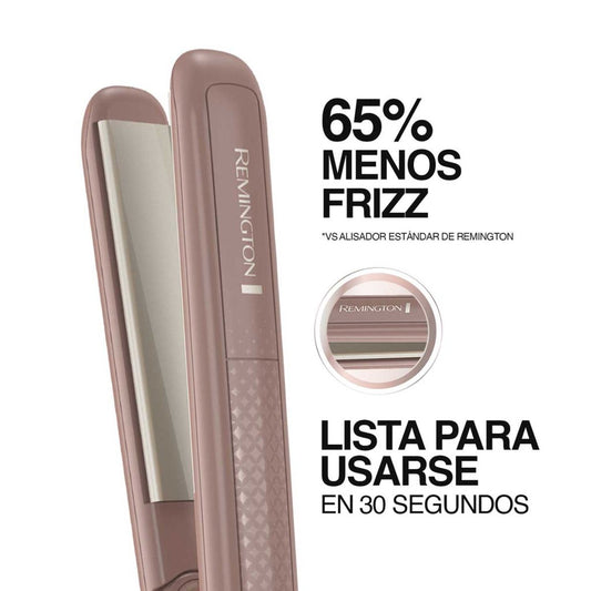 Remington plancha alisadora ceramica con macadamia - S6300M (110)