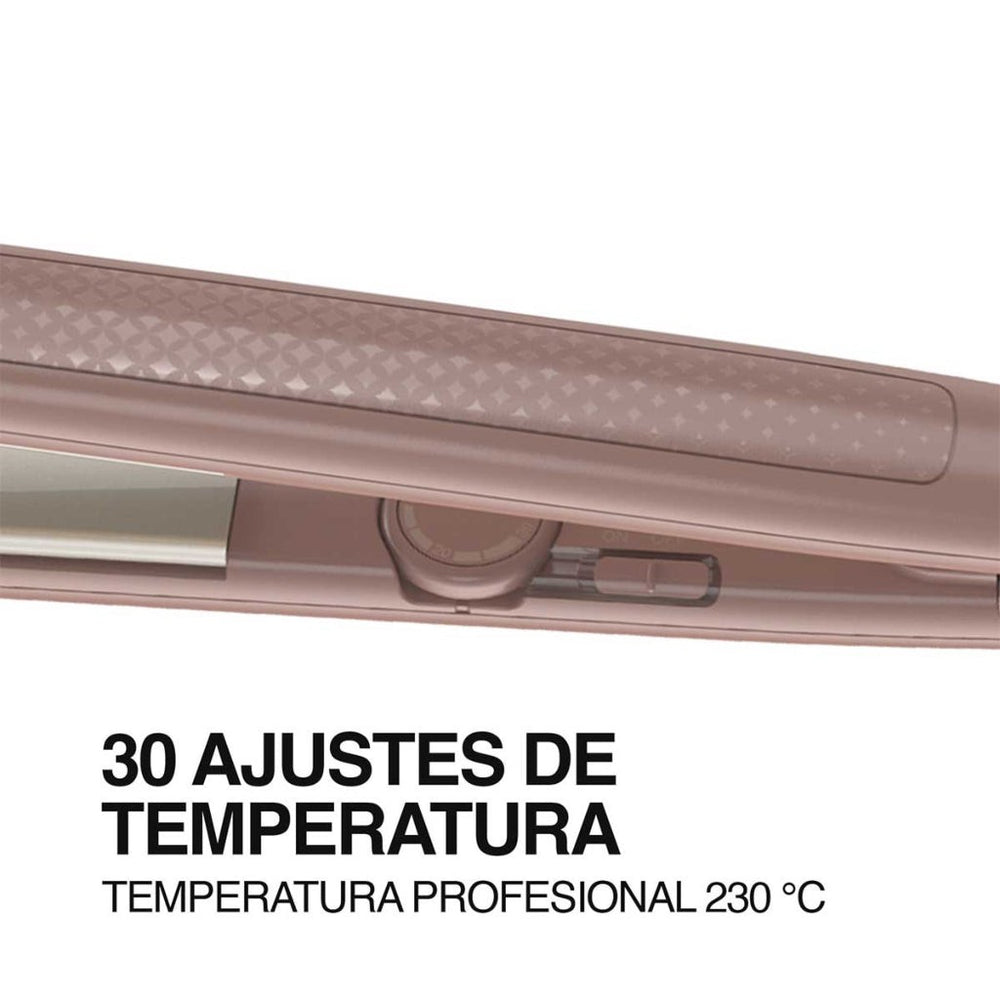 Remington plancha alisadora ceramica con macadamia - S6300M (110)