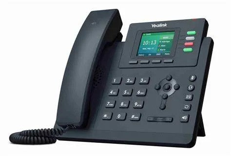 Teléfono IP avanzado Yealink con pantalla TFT a color y conectividad Gigabit, diseñado para entornos de trabajo dinámicos con alta demanda de funcionalidad.