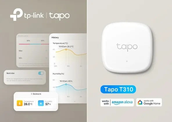 TAPO SMART SENSOR TEMPERATURE/HUMIDITY
