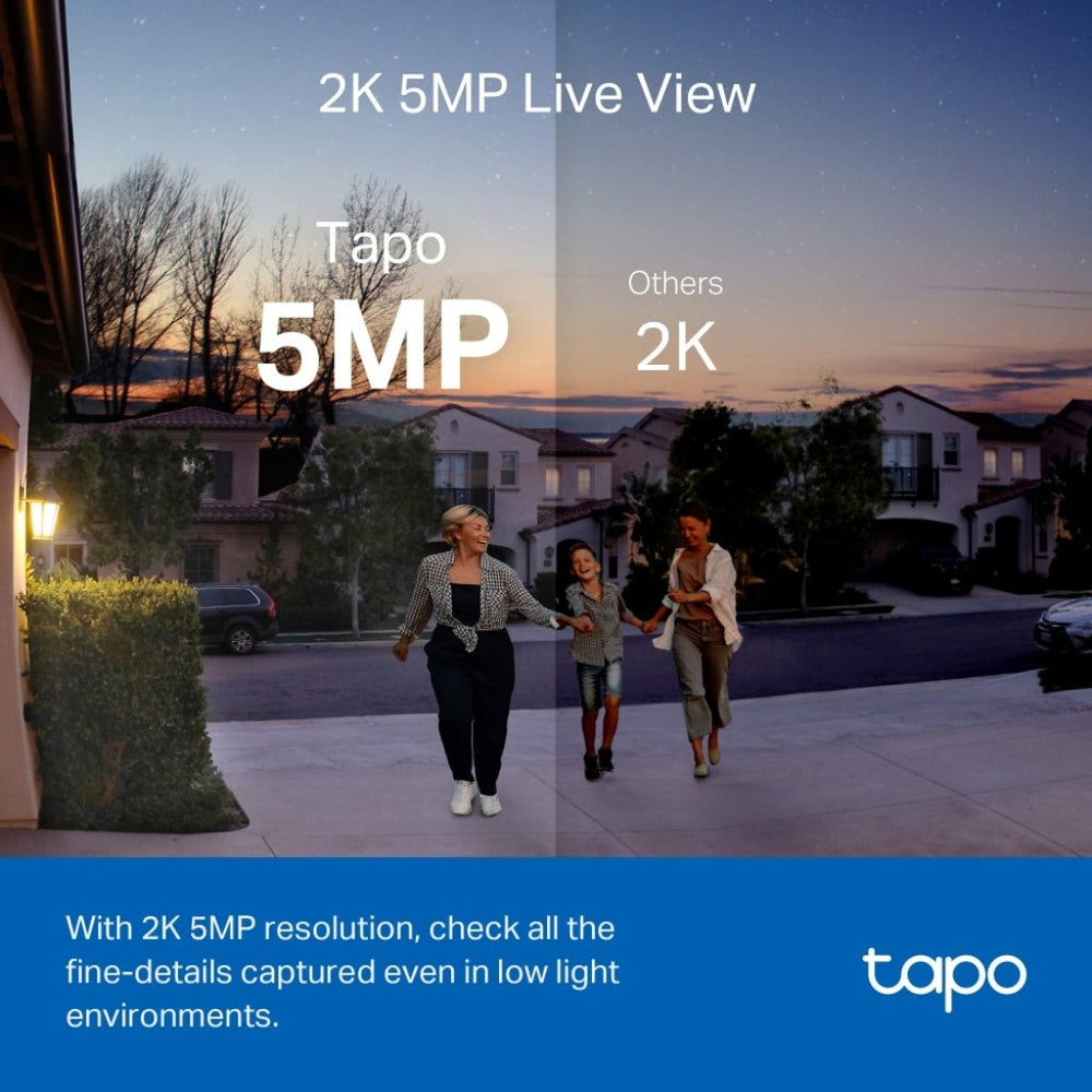 TP Link camara solar-powered pan/tilt Security - Tapo C660 KIT