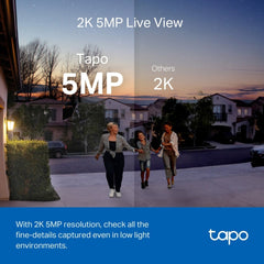 TP Link camara solar-powered pan/tilt Security - Tapo C660 KIT