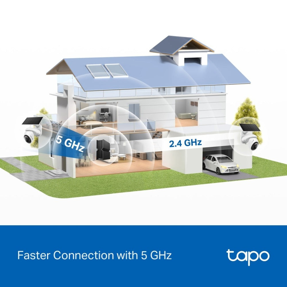 TP Link camara solar-powered pan/tilt Security - Tapo C660 KIT
