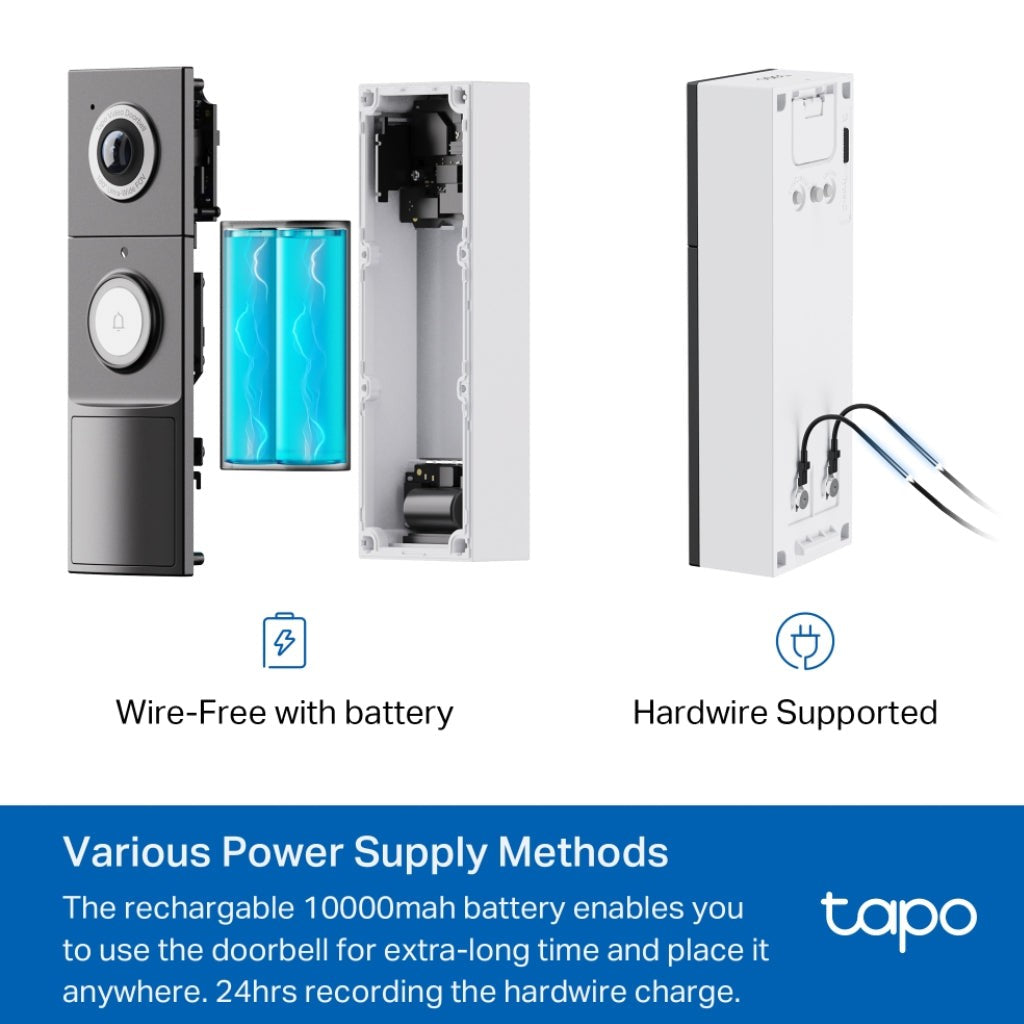 TP Link timbre inteligente con camara tapo  - Tapo D235