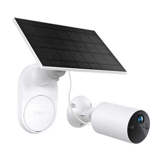 TP Link camara de vigilancia Wi-Fi solar con batería recargable y detección IA - Tapo C410 KIT