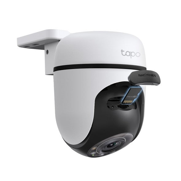TP Link camara de vigilancia Wi-Fi 360 ° para exteriores vista 2K y deteccion IA - Tapo C510W