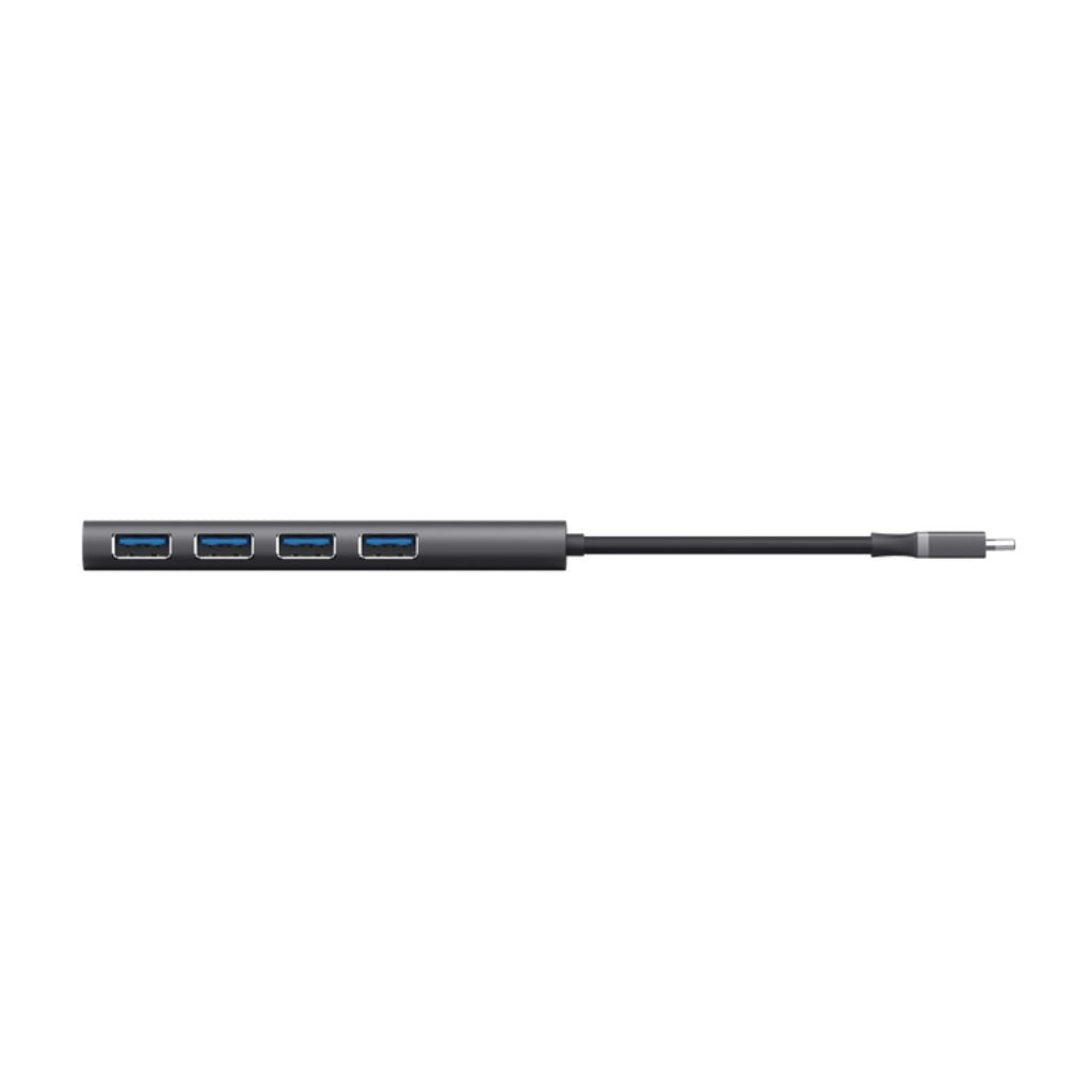 Trust adaptador USB-C 4 puertos USB-A 5 gbps puerto USB-C - 24948