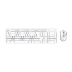 Trust ODY II teclado y raton inalámbricos y silenciosos blanco - 25467